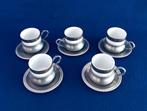 5x IPA porselein Mok + 5x TIN houder & schotel 95% Vintage, Antiek en Kunst, Antiek | Tin, Ophalen