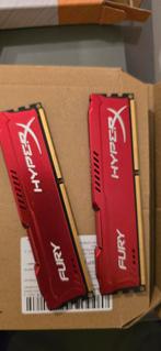 2x4gb Kingston hyperx ddr3, Computers en Software, RAM geheugen, Ophalen of Verzenden, Zo goed als nieuw, DDR3, Desktop