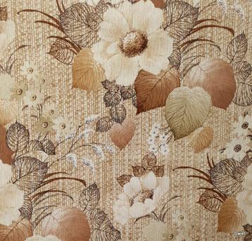 12946 Vintage oud barok bloemetjes behang behangpapier swiet beschikbaar voor biedingen