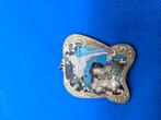 Mooie grote Cloisonne hanger, Ophalen of Verzenden, Zo goed als nieuw, Zilver, Overige materialen