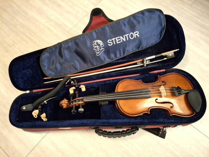 Viool Stentor Student II 1/4 (startersviool), Muziek en Instrumenten, Strijkinstrumenten | Violen en Altviolen, Zo goed als nieuw