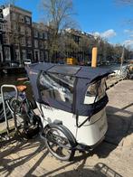 Babboe Curve Bakfiets met Regentent, Fietsen en Brommers, Fietsen | Bakfietsen, Gebruikt, Huif, 3 kinderen, Ophalen