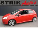 Fiat Grande Punto 1.4-16V 120PK Sport - AIRCO - 2E EIGENAAR, Auto's, Fiat, Voorwielaandrijving, Gebruikt, Zwart, 4 cilinders
