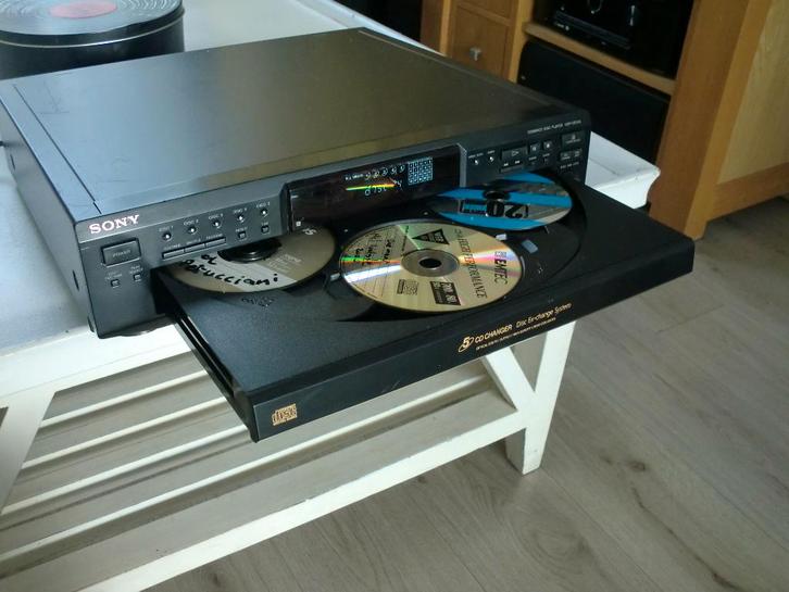 Sony CDP-CE345 Multi Play Compact Disc onderhoud gehad., Audio, Tv en Foto, Cd-spelers, Refurbished, Sony, Wisselaar, Ophalen of Verzenden