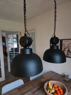 Twee industriële hanglampen HK living, Ophalen, Zo goed als nieuw, Metaal, Industriële