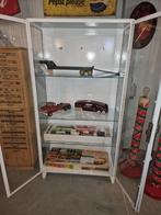 Vintage Vitrine Medicijn Apothekerskasten, Huis en Inrichting, Ophalen, Vintage, 50 tot 100 cm, Glas