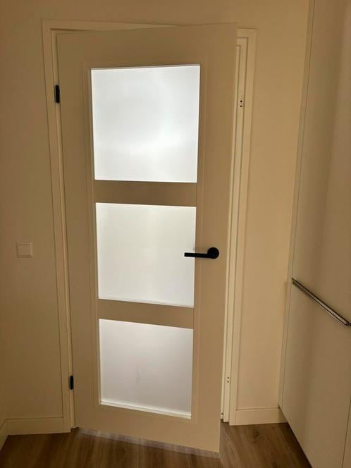 Svedex binnendeur met glas, Doe-het-zelf en Verbouw, Deuren en Horren, Nieuw, Binnendeur, 200 tot 215 cm, Minder dan 80 cm, Glas