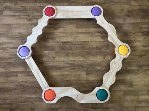 Balansplanken Stapelstein en Stepping Stone GRATIS VERZENDIN, Kinderen en Baby's, Speelgoed | Houten speelgoed, Nieuw, Overige typen