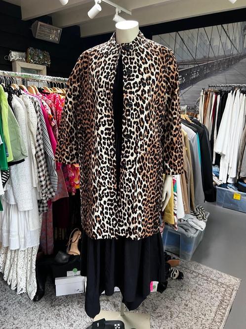 GANNI leopard jas mt 36 nieuw mt 36- TIEN concepts op Insta, Kleding | Dames, Jassen | Zomer, Nieuw, Maat 36 (S), Bruin, Ophalen of Verzenden