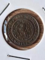 1/2 Cent 1898 in bijzonder mooie kwaliteit., Ophalen of Verzenden, Koningin Wilhelmina, Overige waardes, Losse munt