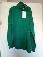 Fijne merino wol trui groen col 38 oversized nieuw Claire, Kleding | Dames, Truien en Vesten, Maat 38/40 (M), Verzenden, Claire