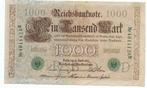 1 duizend Mark  1910  Nr. 127, Los biljet, Duitsland, Ophalen of Verzenden