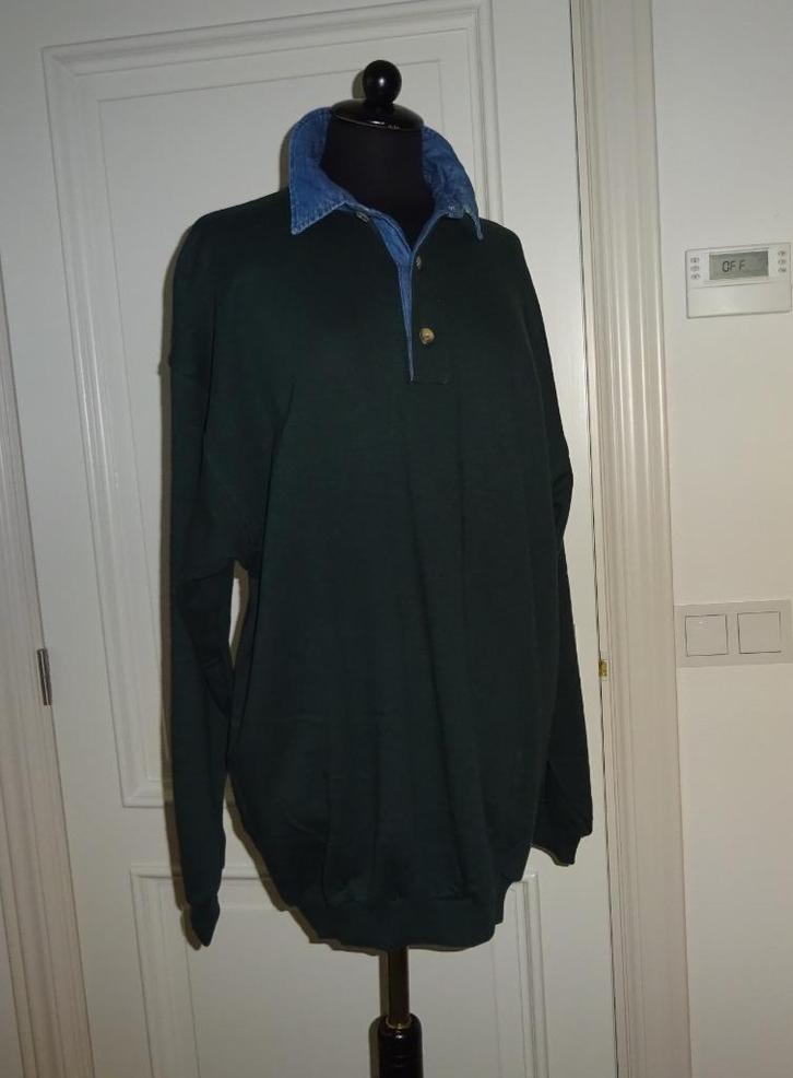 NIEUW 2X Polo Winter Trui Maat XXL. Merk: CLIQUE., Kleding | Heren, Grote Maten, Nieuw, Trui of Vest, Groen, Ophalen of Verzenden