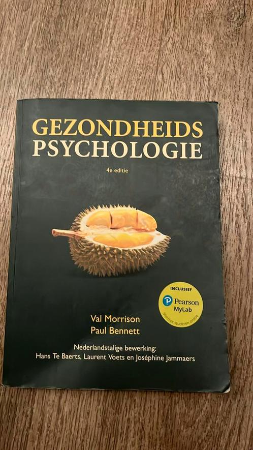 Studieboek: Gezondheidspychologie, 4e editie, Boeken, Psychologie, Gelezen, Ophalen of Verzenden