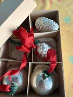 Vintage Kerstornamenten Set, Ophalen of Verzenden, Gebruikt