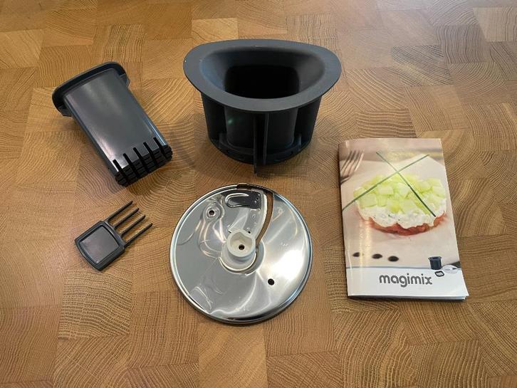 Magimix blokjes- en staafjeskit, Witgoed en Apparatuur, Keukenmixers, Zo goed als nieuw, Vaatwasserbestendig, Ophalen of Verzenden