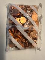 Euro 1 cent Spanje 200 st UNC in originele zak 2001, Postzegels en Munten, Munten | Europa | Euromunten, Ophalen of Verzenden