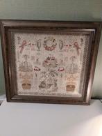 Antieke merklap uit 1873, Ophalen of Verzenden