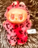Labubu cheetah panter print roze BIE uniek special, Ophalen, Zo goed als nieuw, Overige typen