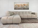 SPLINTERNIEUW UIT VERPAKKING, hoekbank Vicus (stof teddy), 250 tot 300 cm, Chair Plaza, Nieuw, Info@chairplaza.nl