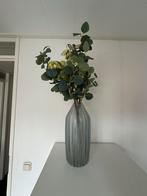 Vaas met kunstbloemen, Ophalen, Overige kleuren, Minder dan 50 cm, Glas