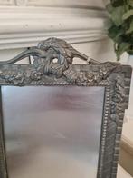 Bijna antiek tinnen fotolijstje, Antiek en Kunst, Curiosa en Brocante, Ophalen of Verzenden