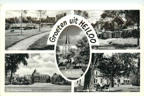 (388-375-003) Heiloo Groeten uit, Verzamelen, Ansichtkaarten | Nederland, Noord-Holland, Verzenden