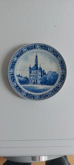 Delft blauw bord van de Porceleyne fles, Antiek en Kunst, Ophalen of Verzenden