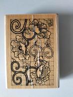 Different colors Houten Stempel met Bloemenmotief, Ophalen