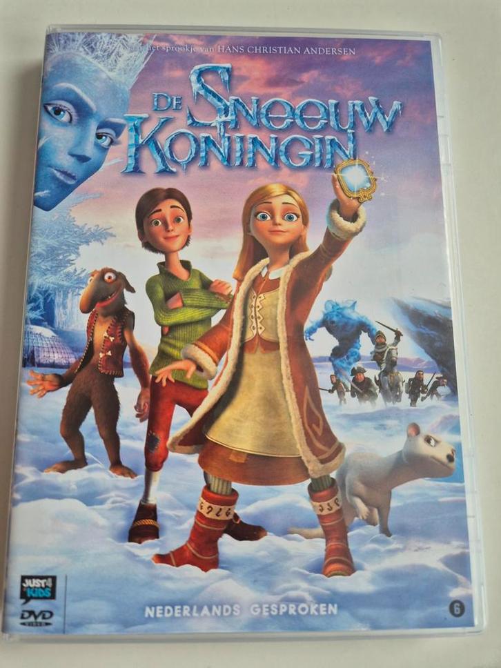 De Sneeuwkoningin DVD - Nederlands Gesproken, Cd's en Dvd's, Dvd's | Kinderen en Jeugd, Zo goed als nieuw, Film, Avontuur, Alle leeftijden