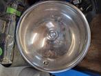 rvs waskom 38cm, Ophalen, Gebruikt, Rvs, Wastafel