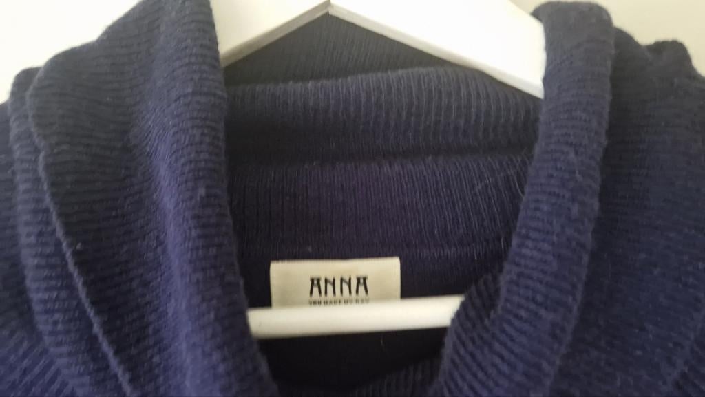 Donkerblauwe coltrui Anna v Toor XXL, Ophalen of Verzenden