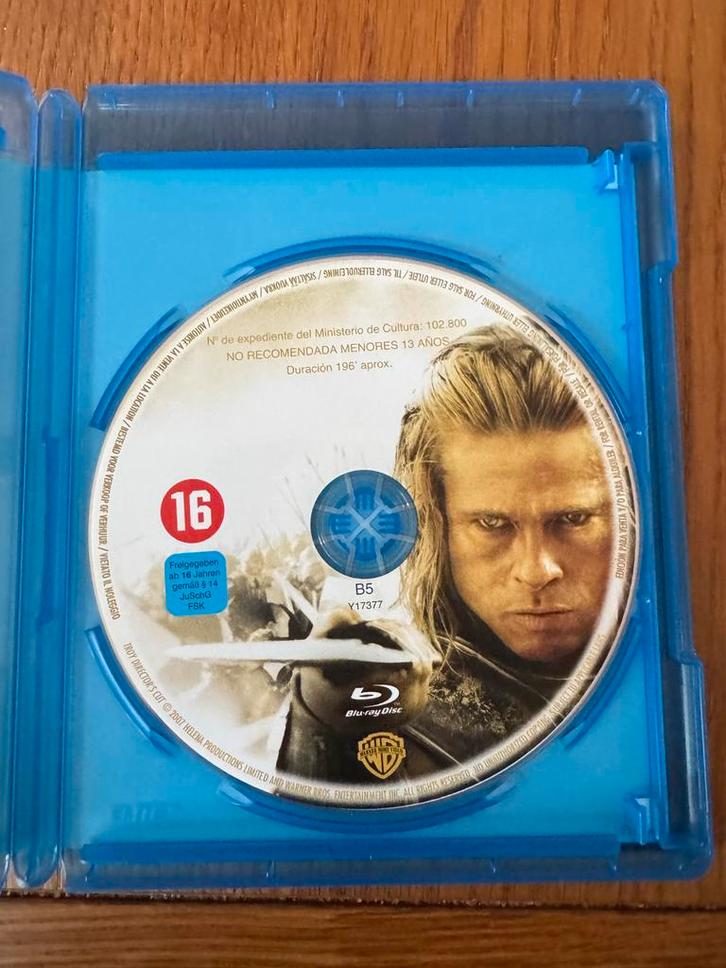 Troy - Blu-Ray met Brad Pitt, Cd's en Dvd's, Blu-ray, Zo goed als nieuw, Actie, Ophalen of Verzenden