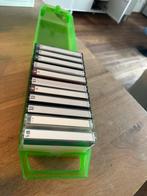 12 stuks Sony ( UX-S/UX/HF-S) cassettebandjes in opbergrek., Cd's en Dvd's, Cassettebandjes, 2 t/m 25 bandjes, Overige genres