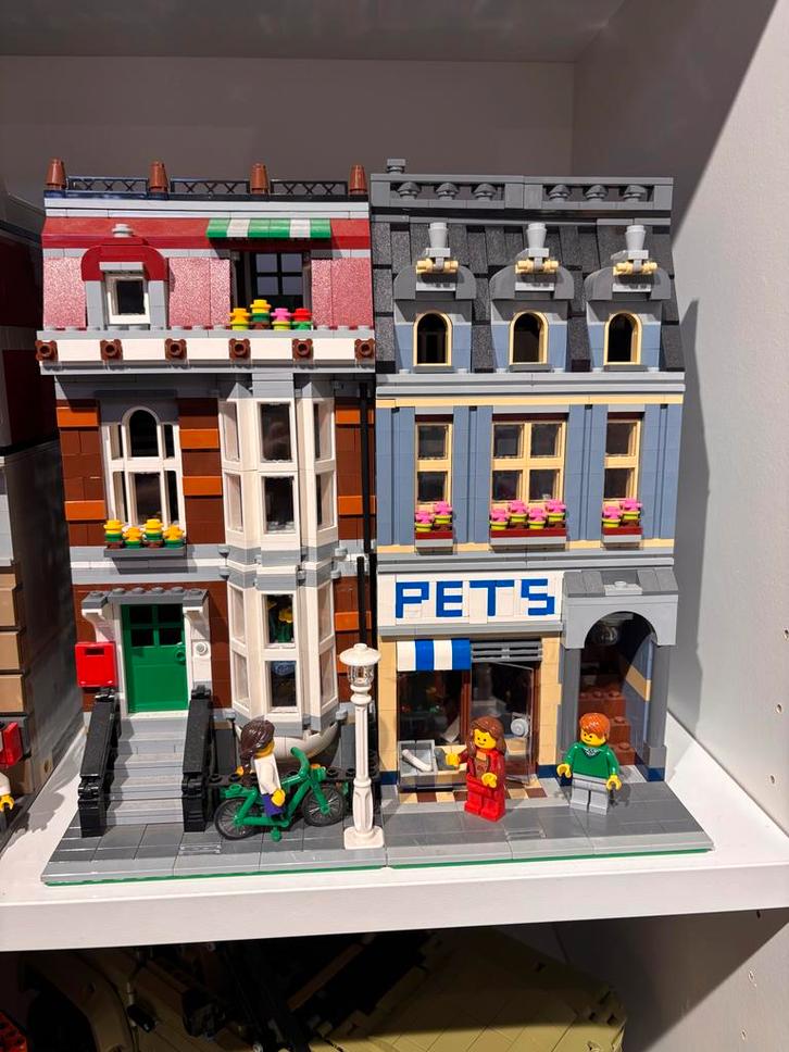 Lego 10218 Dierenwinkel - Modulaire Gebouwen Collectie, Kinderen en Baby's, Speelgoed | Duplo en Lego, Zo goed als nieuw, Lego