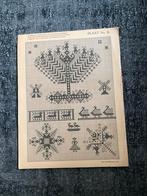 Borduurpatroon Volkskunst - Plaat 16, Boeken, Ophalen of Verzenden, Zo goed als nieuw, Borduren en Naaien