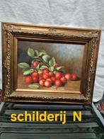 Schilderij  N ----Appeltjes  baroklijst, Ophalen