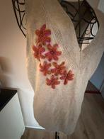 Leuke spencer van Vila met borduursel maat L, Kleding | Dames, Ophalen of Verzenden, Zo goed als nieuw, Maat 42/44 (L), Beige
