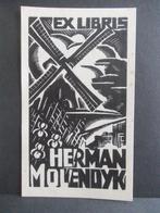 FRÉ COHEN - exlibris HERMAN MOLENDYK, Antiek en Kunst, Ophalen of Verzenden