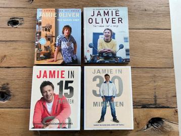 Jamie Oliver diverse kookboeken, € 5 per stuk beschikbaar voor biedingen
