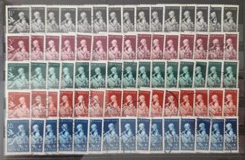 NVPH 313-317 gestempeld (15x). Kinderzegels 1938. beschikbaar voor biedingen