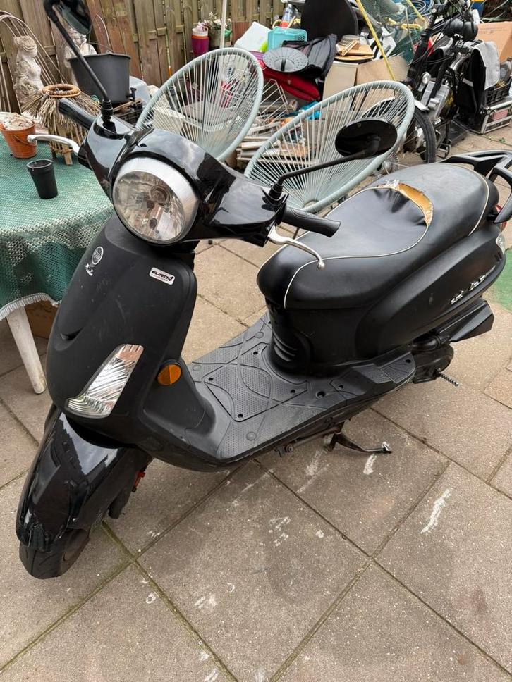 Sym fiddle 2, Fietsen en Brommers, Scooters | SYM, Gebruikt, Fiddle, Maximaal 45 km/u, Benzine, Ophalen