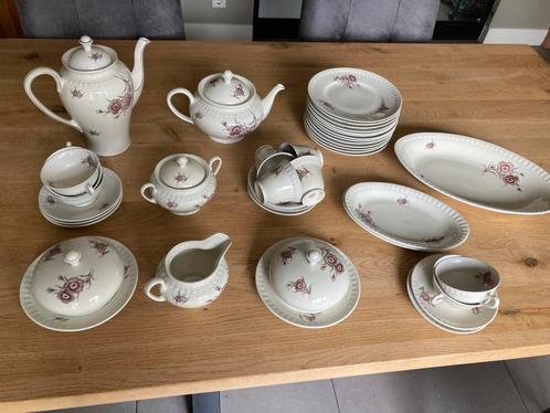 Prachtig Ontbijt servies MOSA Maastricht, nagenoeg compleet, Antiek en Kunst, Antiek | Servies compleet, Ophalen
