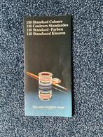 Papieren folder Humbrol verf 116 kleuren, Ophalen of Verzenden, Zo goed als nieuw, Folder