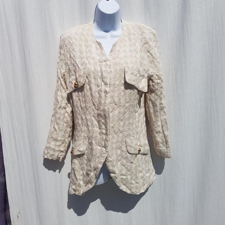 Apart ouderwets dames colbert. Gouden knopen. Mt 36, Kleding | Dames, Carnavalskleding en Feestkleding, Zo goed als nieuw, Maat 36 (S)