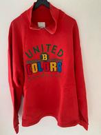 Vintage Benetton Trui - Maat XL zgan rook-diervrij, Ophalen of Verzenden, Zo goed als nieuw, Maat 56/58 (XL), Rood