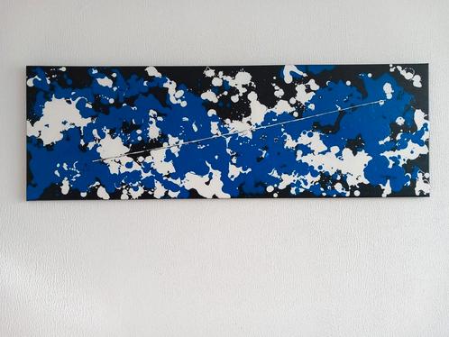 FLY ME TO THE MOON 120X40 CM, Antiek en Kunst, Kunst | Schilderijen | Abstract, Ophalen
