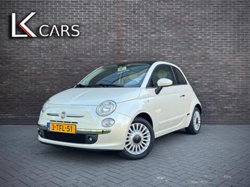 Fiat 500 1.2 /PARELMOER/ LEDER/ PANO DAK (bj 2010) beschikbaar voor biedingen