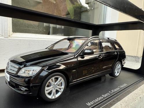 1:18 Mercedes C-Klasse S204 T-Modell Avantgarde 2007 Autoart, Hobby en Vrije tijd, Modelauto's | 1:18, Nieuw, Auto, Autoart, Ophalen of Verzenden