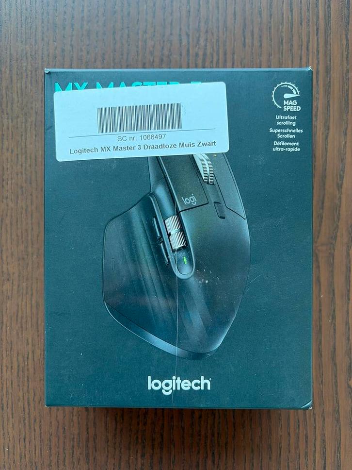 Logitech MX Master 3, Computers en Software, Muizen, Gebruikt, Muis, Rechtshandig, Draadloos, Ergonomisch, Ophalen of Verzenden